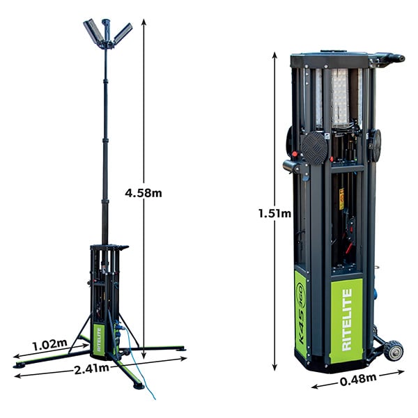 K45 Dimensions