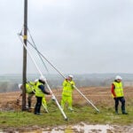 pole erecting sheerlegs