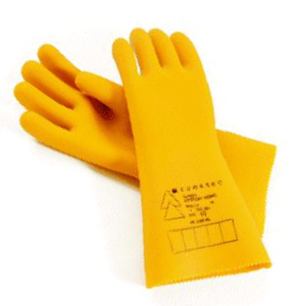 insulated rubber gloves