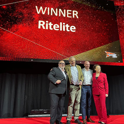 Ritelite wins Specialist Supplier of the Year at the Speedy Expo Live 2024 Exhibition