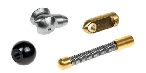 End Fitting Attachments for Ritelite Cobra Rodding Systems