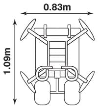 Stowed QP